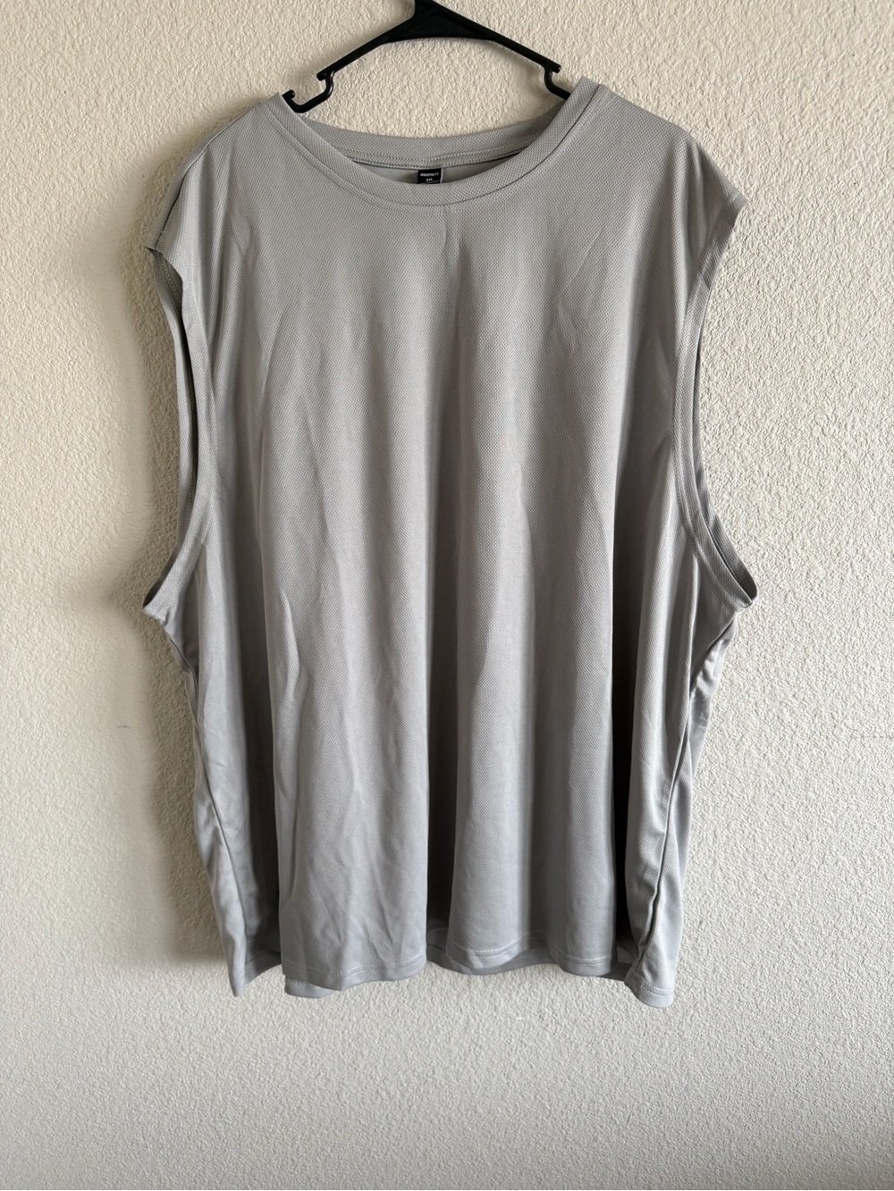 Men's Sleeveless Performance Tank Top - Light Gray